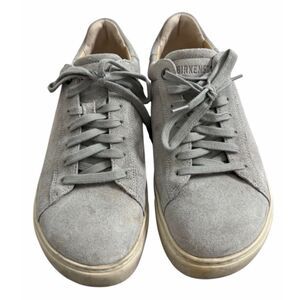 Birkenstock Light Gray Suede Women's Sneakers